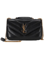 Black Loulou Small Shoulder Bag 1