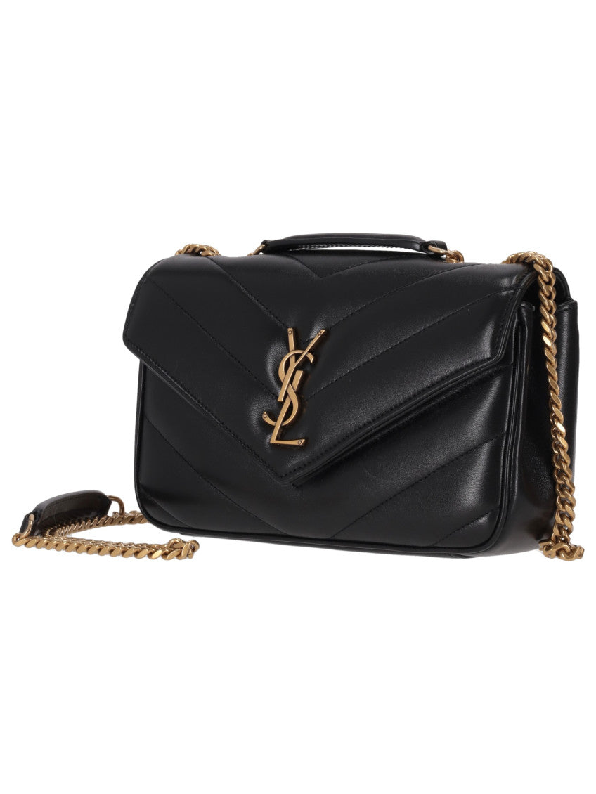Black Loulou Small Shoulder Bag 3
