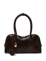 Brown Ryder Top Zip Medium Tote 1