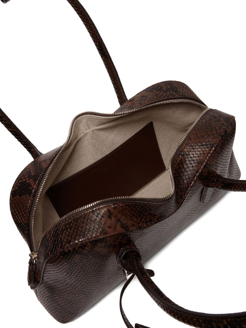 Brown Ryder Top Zip Medium Tote 3