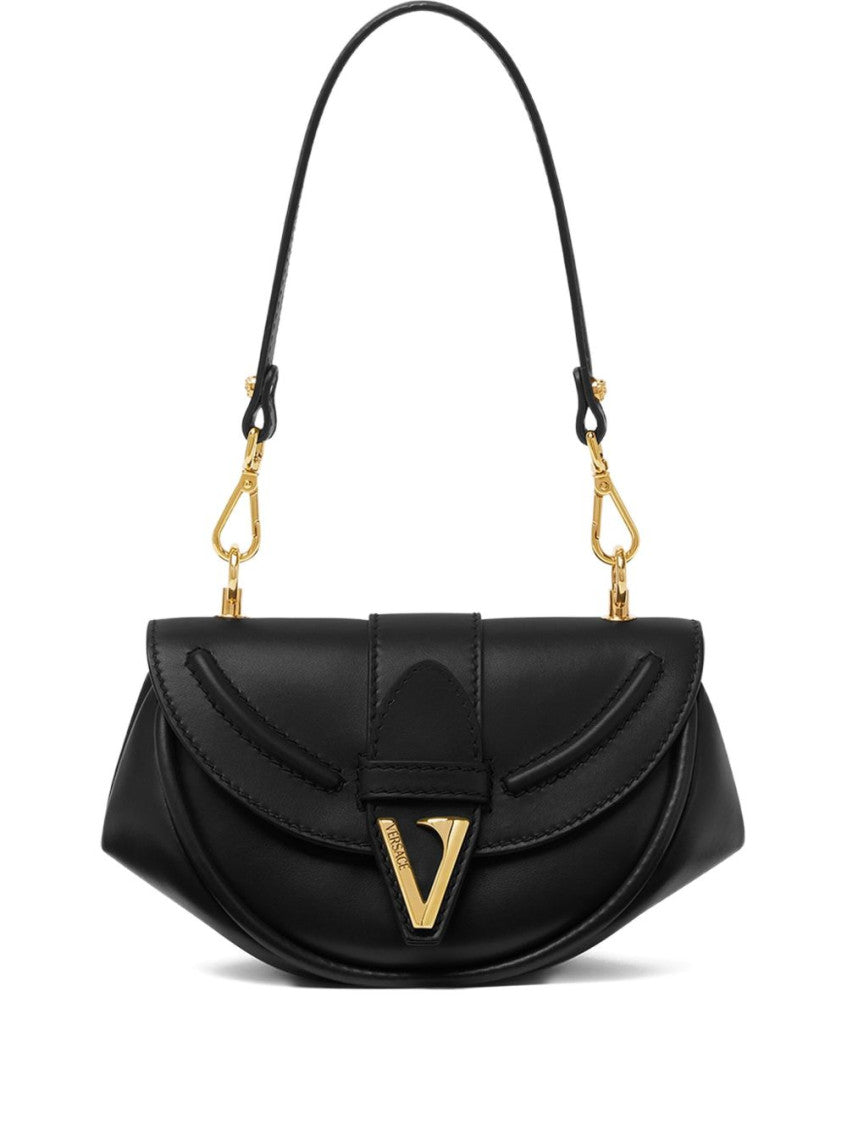 Black Virtus Small Shoulder Bag 1
