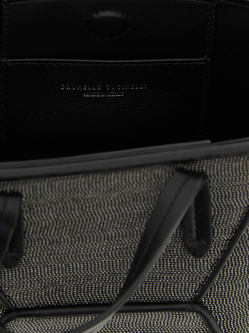 Black BC Duo Mini Tote 4