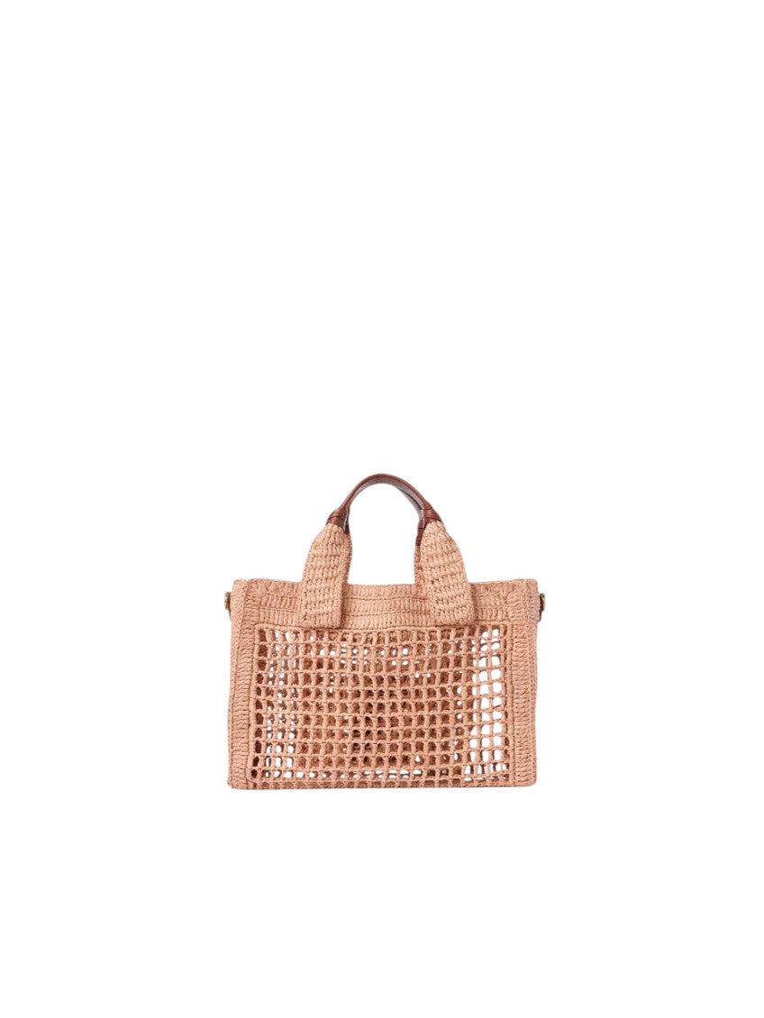 Beige Summer Banana Small Tote 3