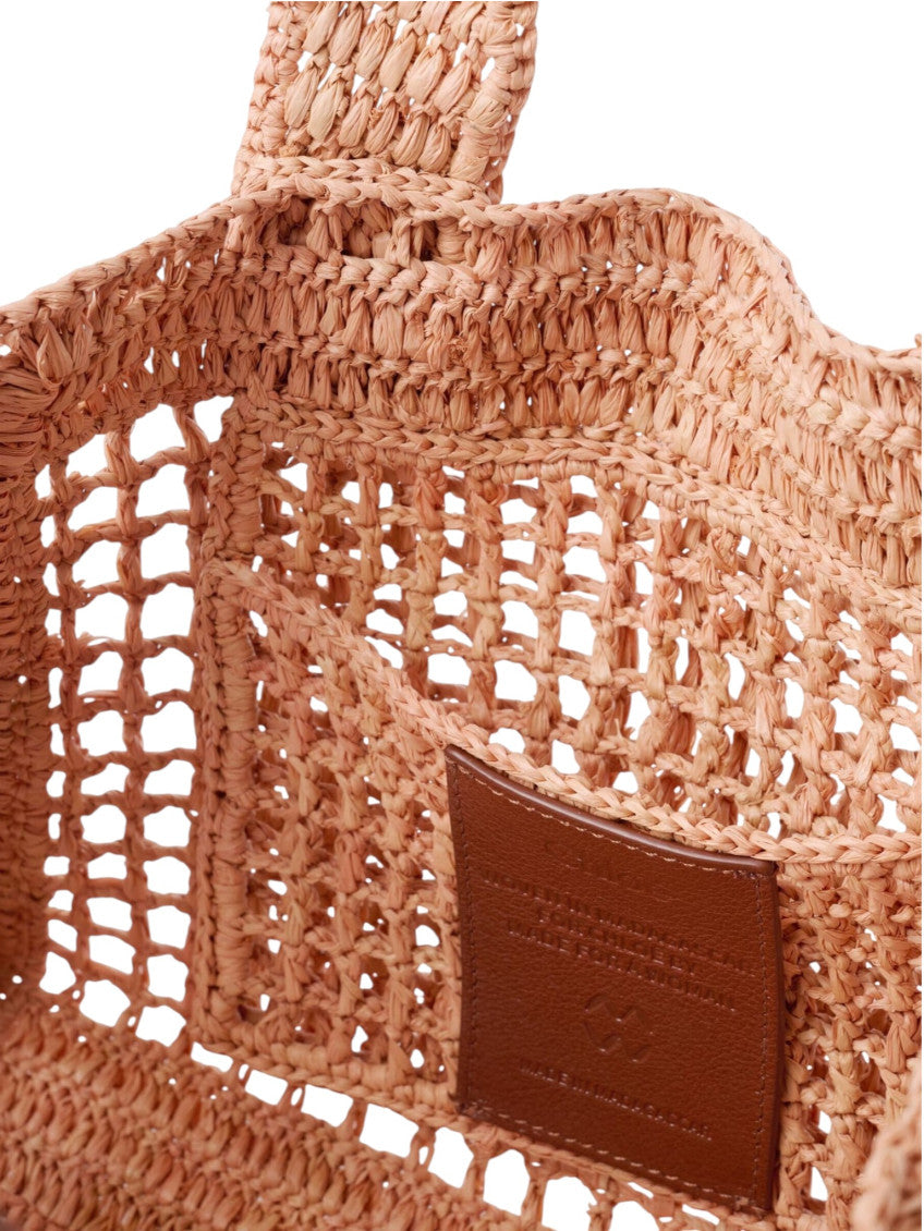 Beige Summer Banana Small Tote 4