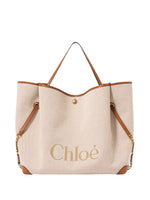Beige Large Carry Large Tote 1