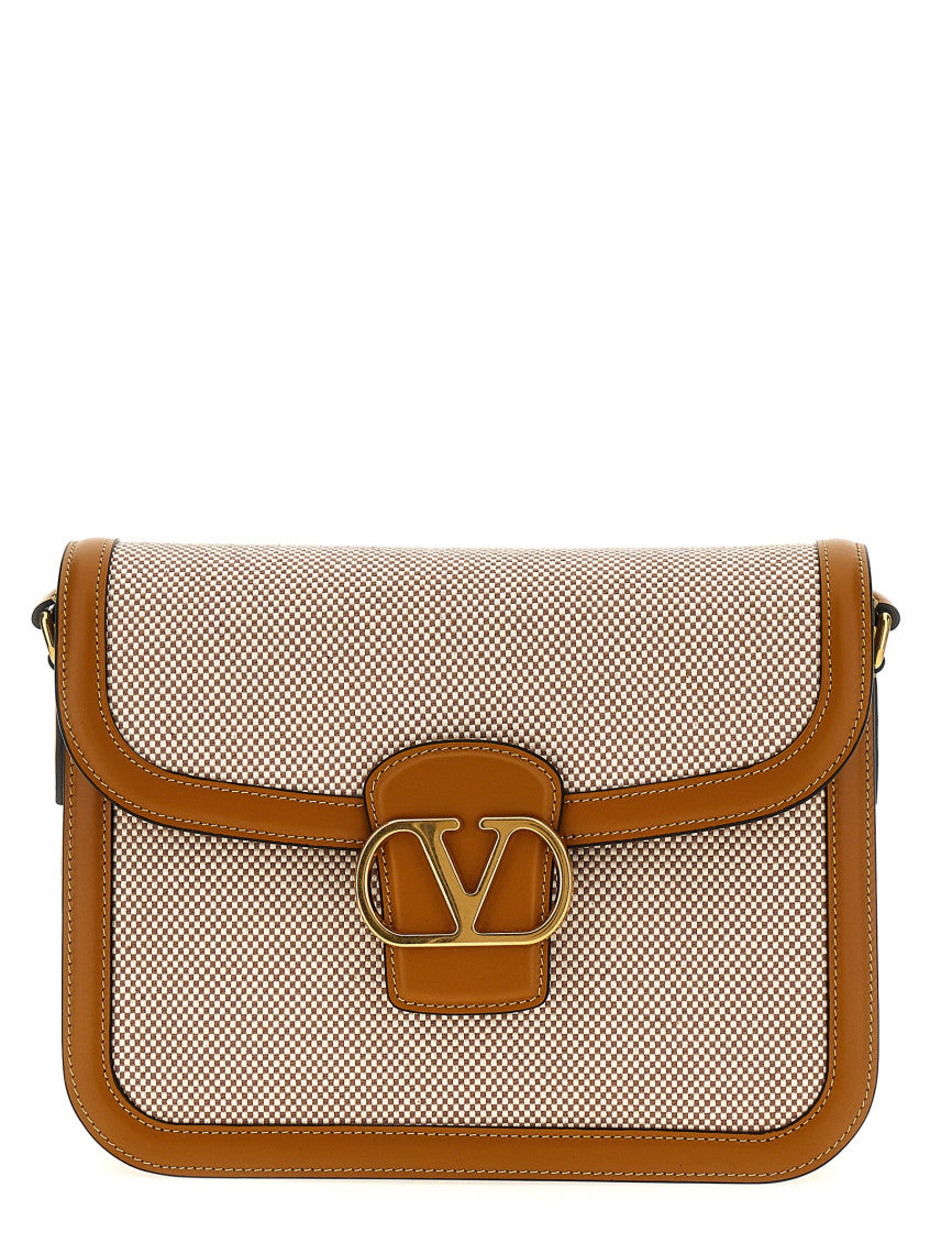 Beige 9TO5 Crossbody Bag 1