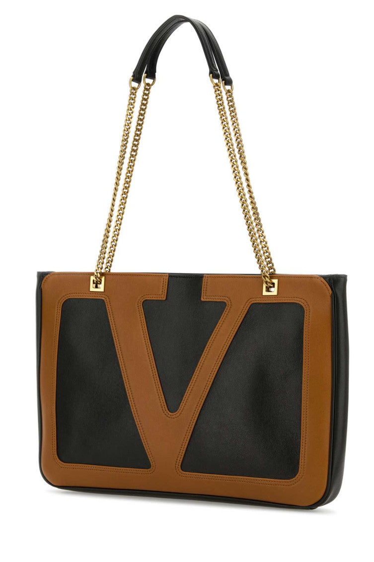 Black Viva Superstar Top Zip Medium Tote 2