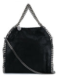 Black Falabella mini tote bag 1