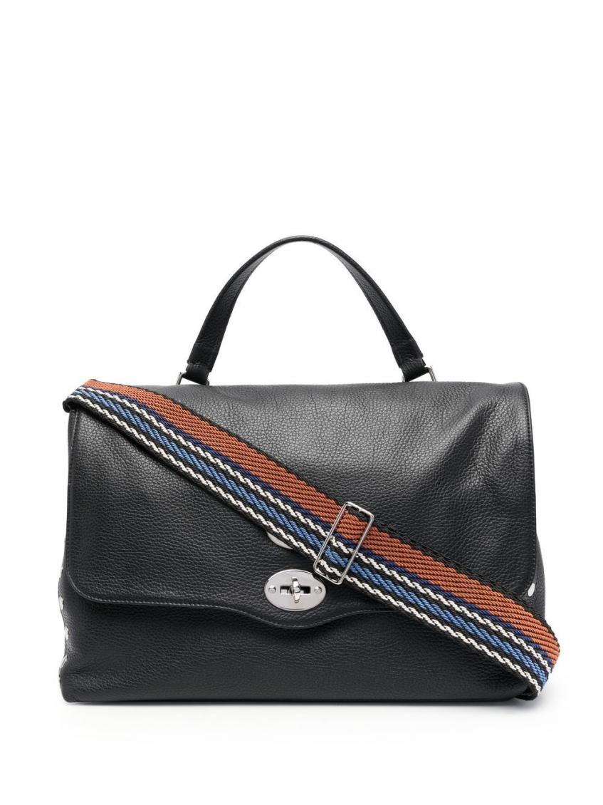 Black Postina Medium Daily leather handbag 3