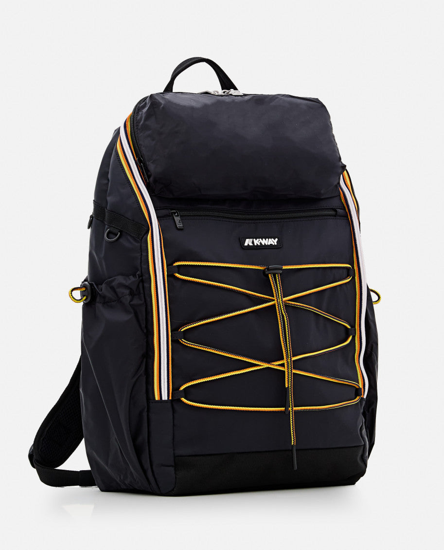Black Logo Backpack 2