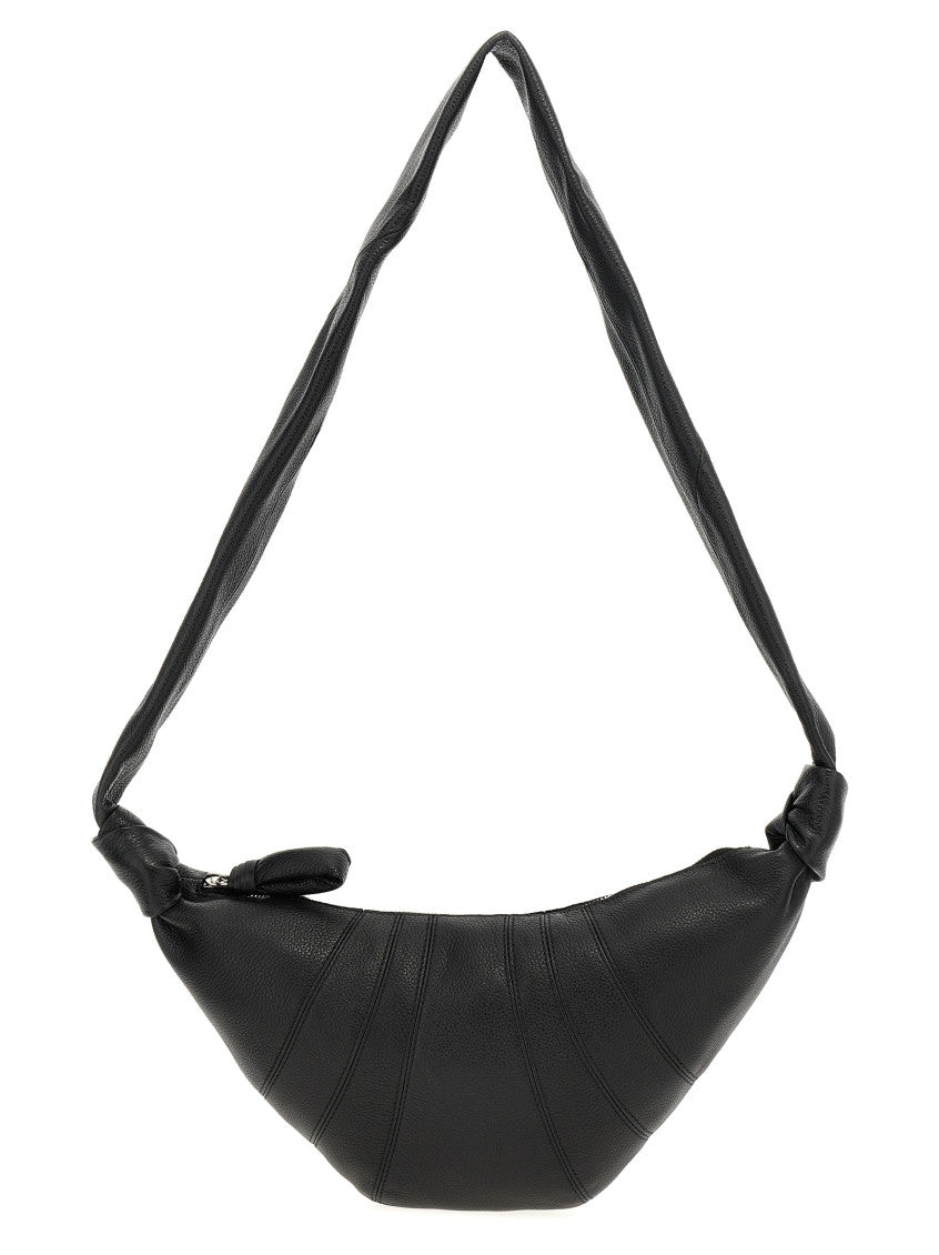 Black Croissant Crossbody Bag 1