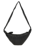 Black Croissant Crossbody Bag 1