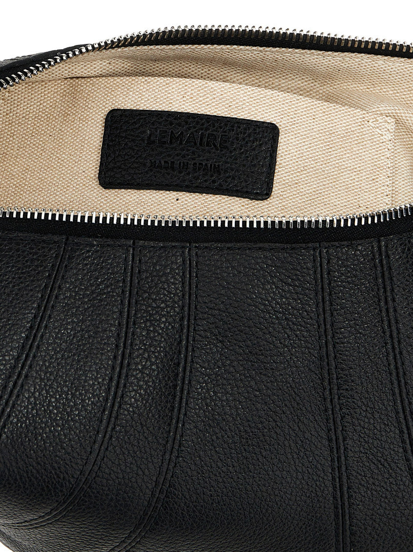 Black Croissant Crossbody Bag 4