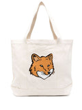 Fox Head cotton tote bag 1