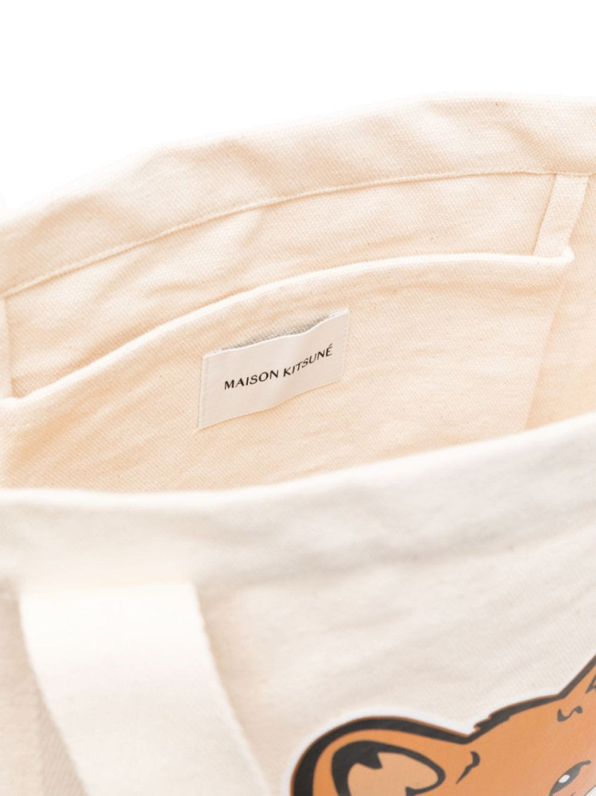 Fox Head cotton tote bag 3