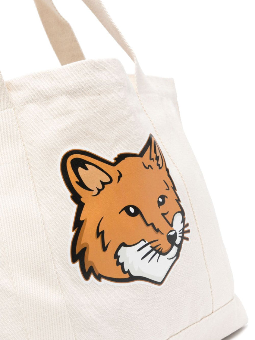 Fox Head cotton tote bag 5