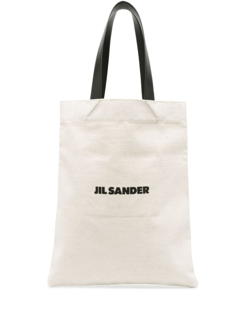 Book Tote linen shopping bag 1