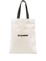 Book Tote linen shopping bag 1