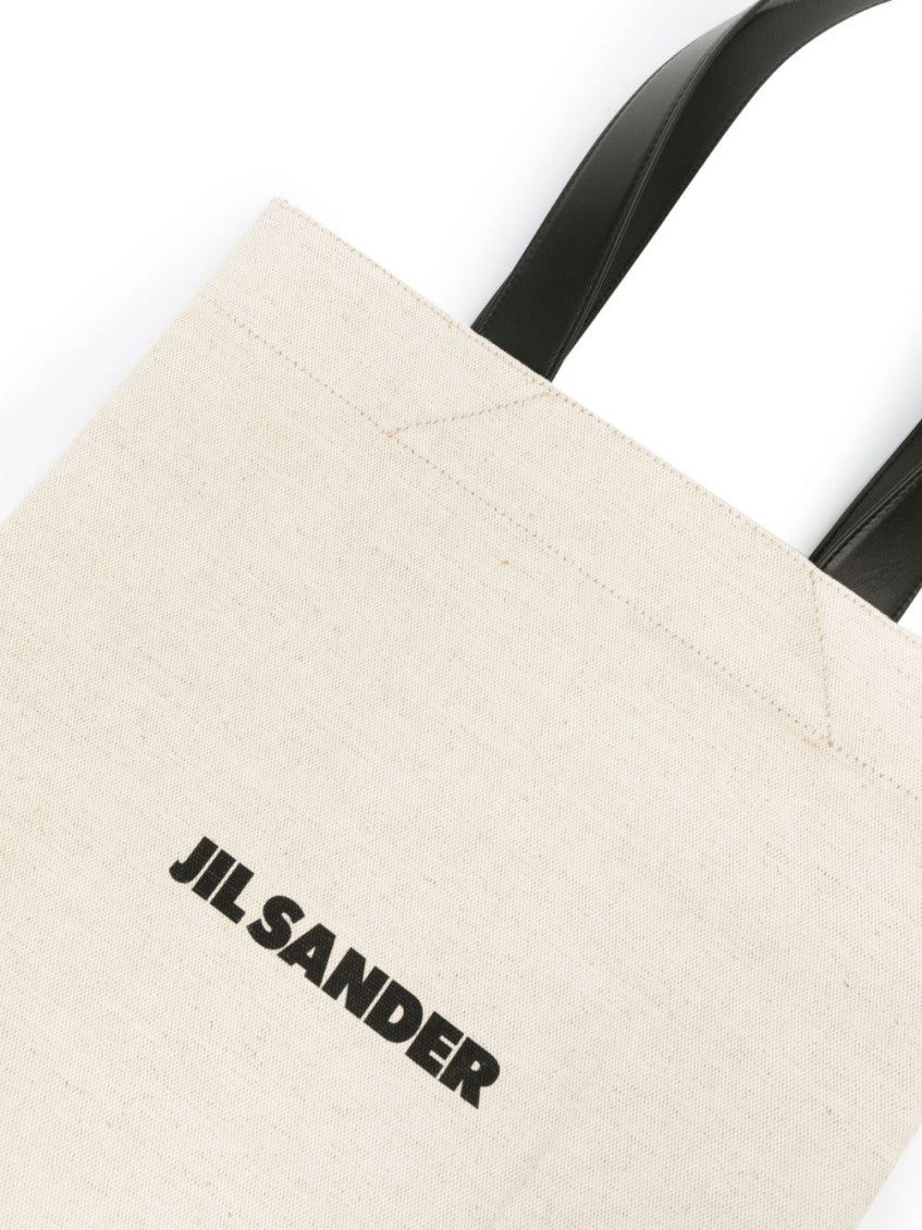Book Tote linen shopping bag 5
