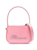 Logo patent leather handbag 1