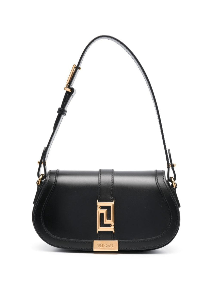 Black Greca Goddess Mini Shoulder Bag 1