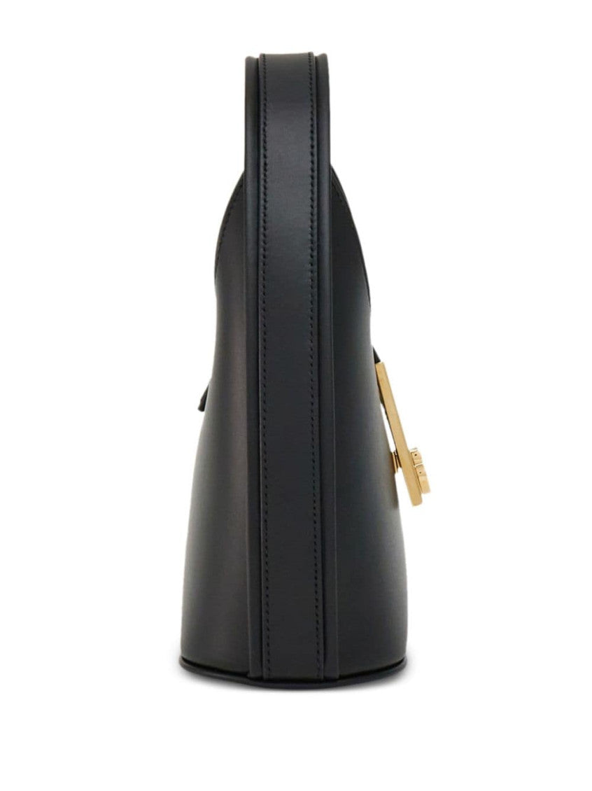 Mini leather hobo bag 4