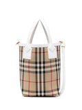 Check motif mini bucket bag 1