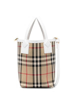Check motif mini bucket bag 1