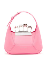 The Jewelled Hobo Mini leather shoulder bag 1