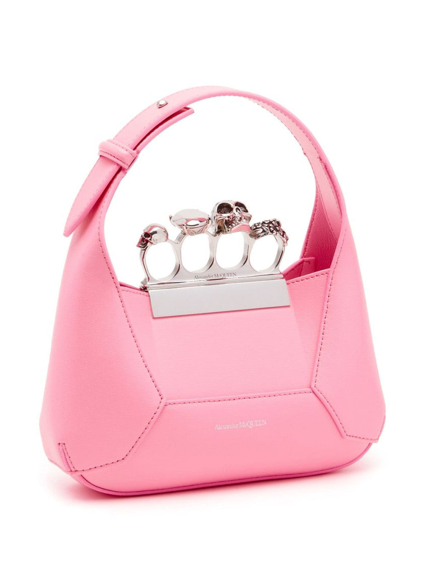 The Jewelled Hobo Mini leather shoulder bag 2