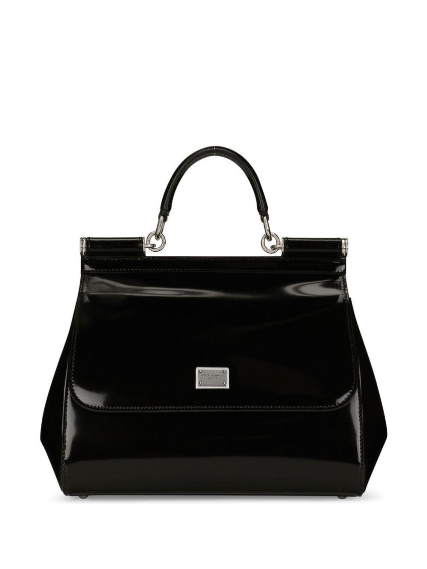 Black Sicily Large Satchel 1