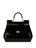 Black Sicily Large Satchel 1
