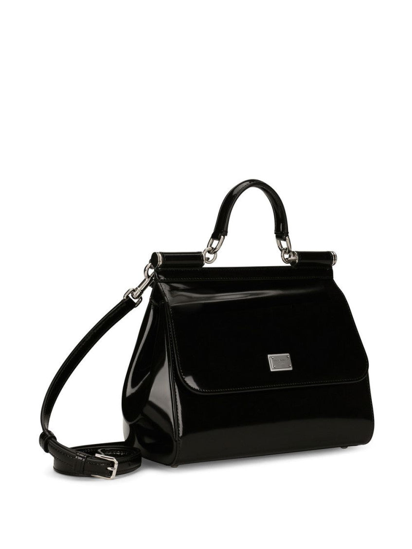 Black Sicily Large Satchel 2