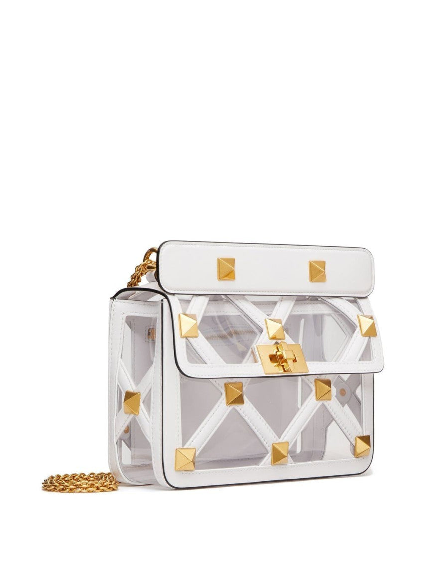 Roman Stud leather shoulder bag 7