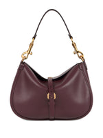 Maroon Pony Medium Shoulder Bag 1