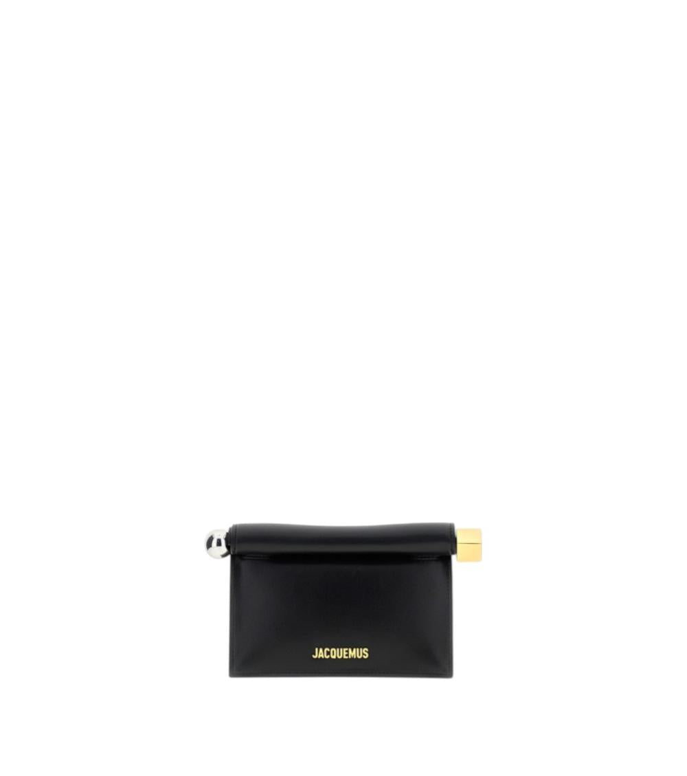 Black The small Rond Carré clutch 1