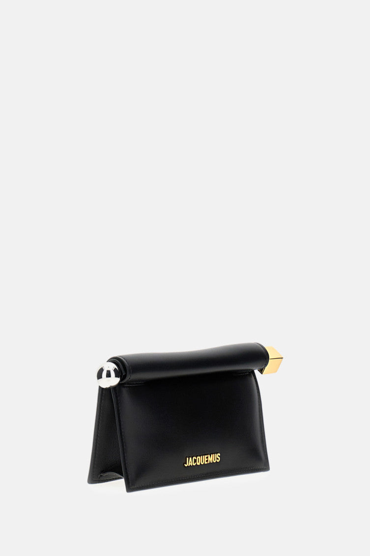 Black The small Rond Carré clutch 2