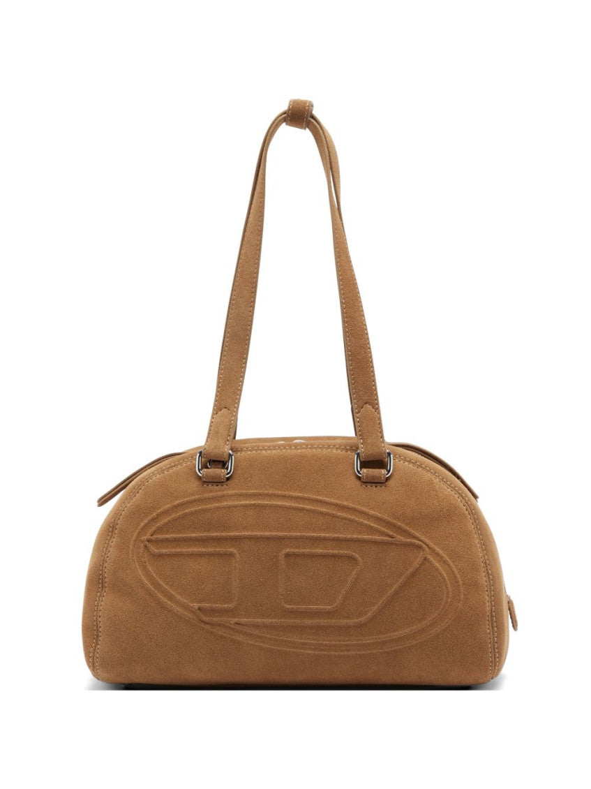 Beige 1DR Dome Medium Shoulder Bag 1