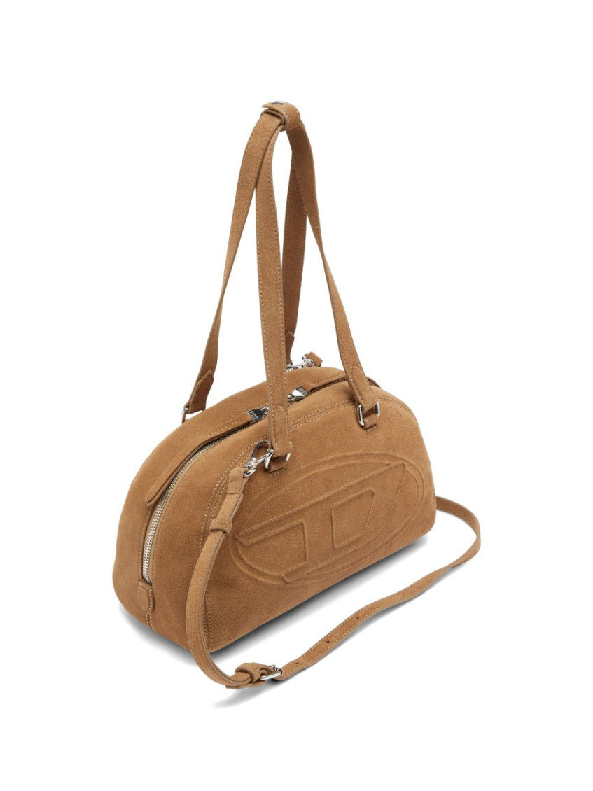 Beige 1DR Dome Medium Shoulder Bag 3