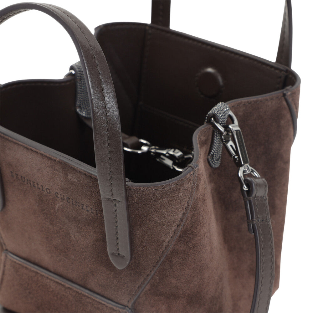 Dark Brown BC Duo Mini Tote 3
