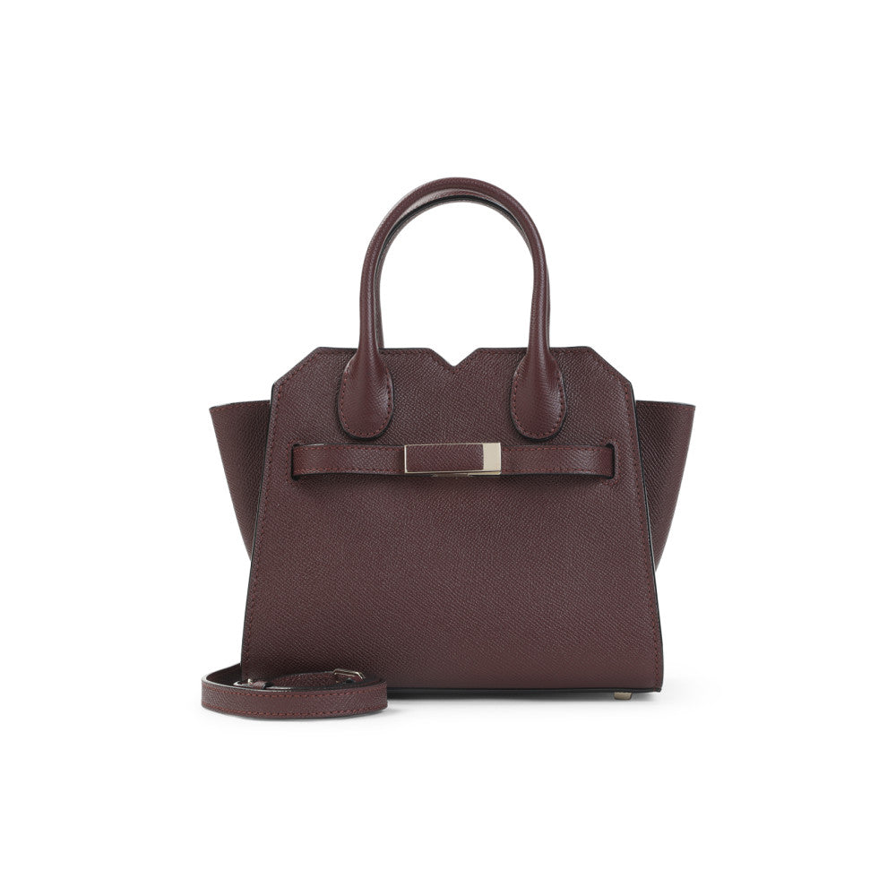 Maroon Milano Micro Satchel 1