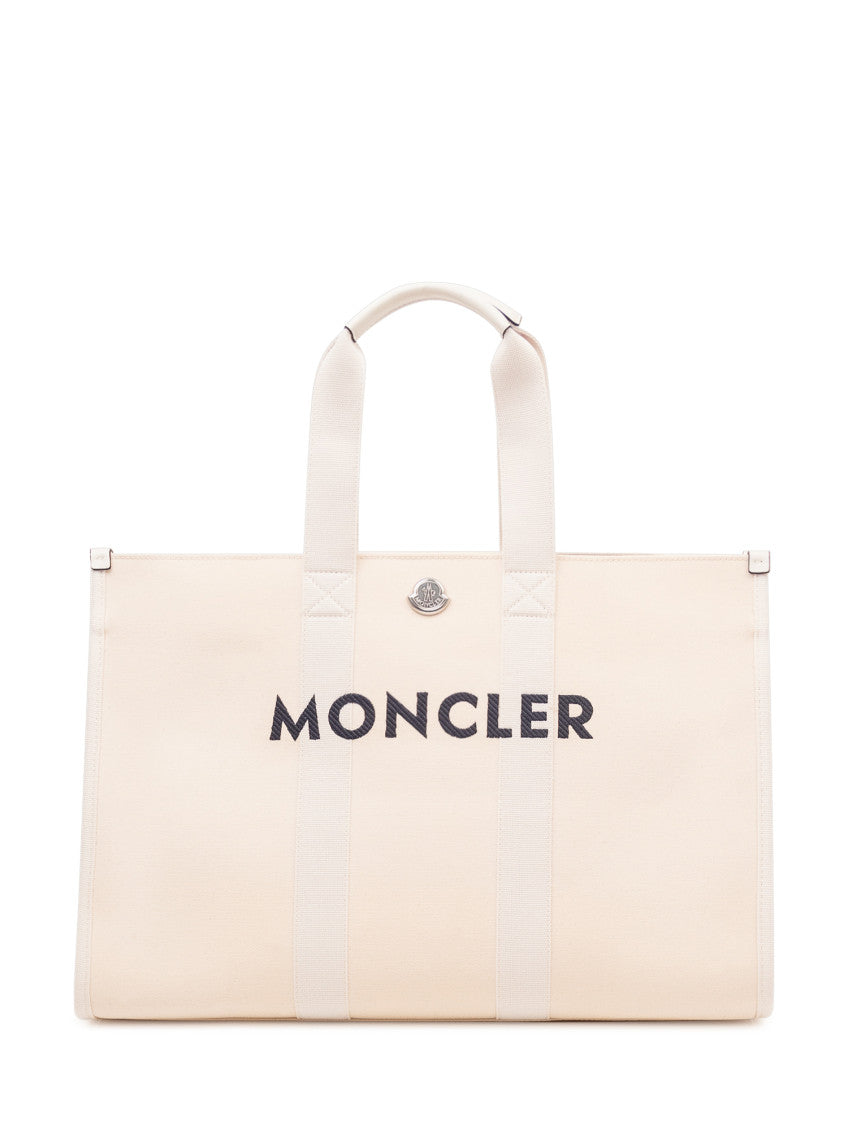 White Logo Large Tote 1