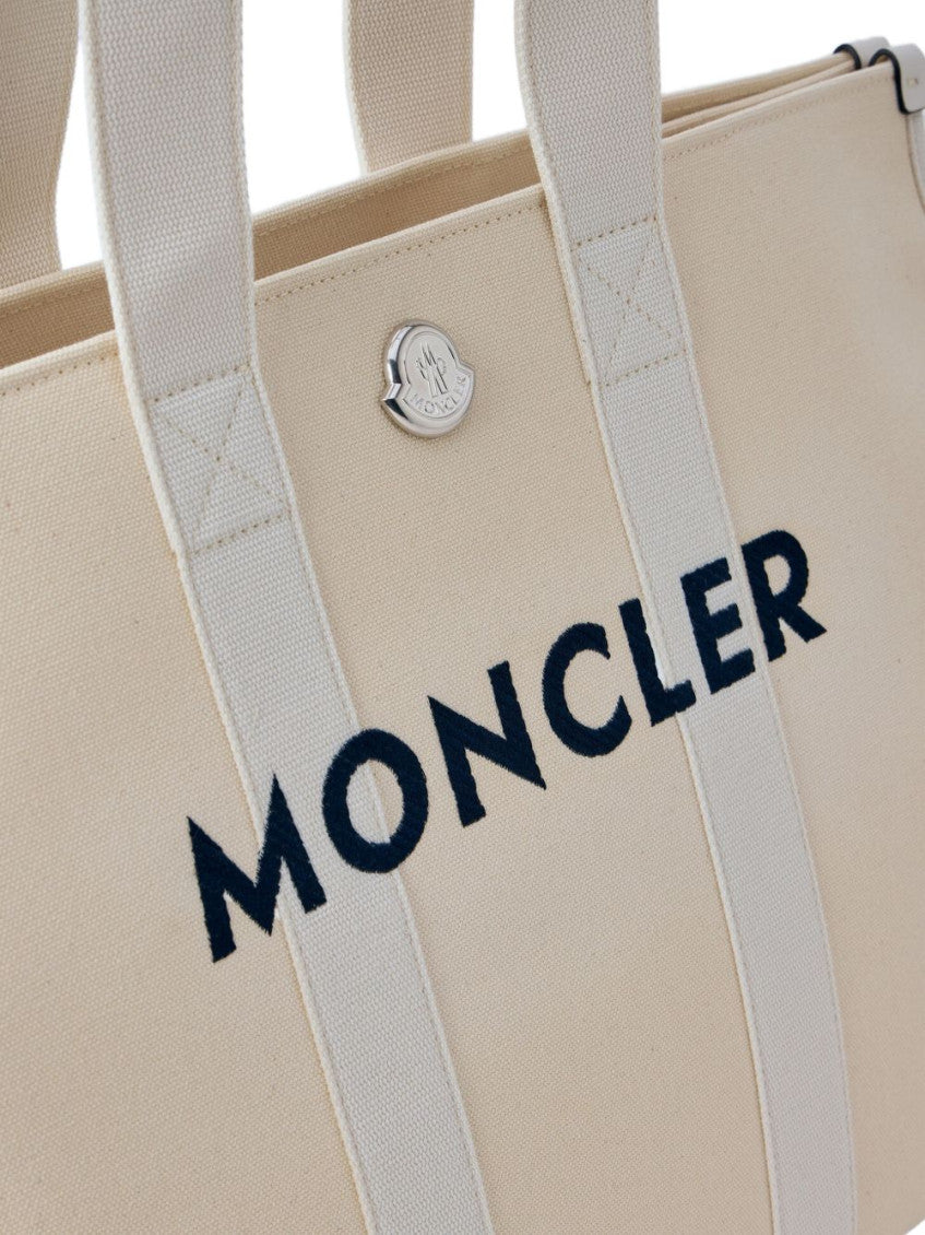 White Logo Large Tote 3