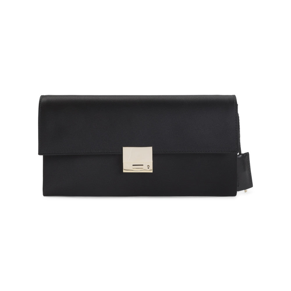 Black Solid Clutch 1