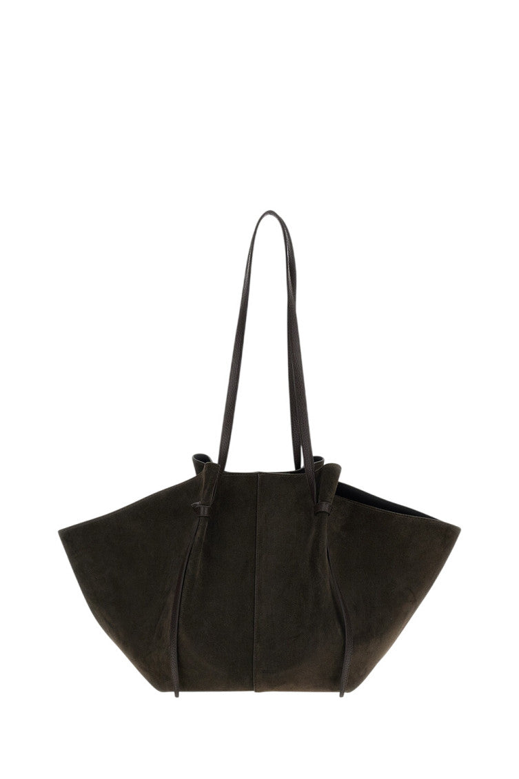 Dark Brown Mochi Large Tote 1