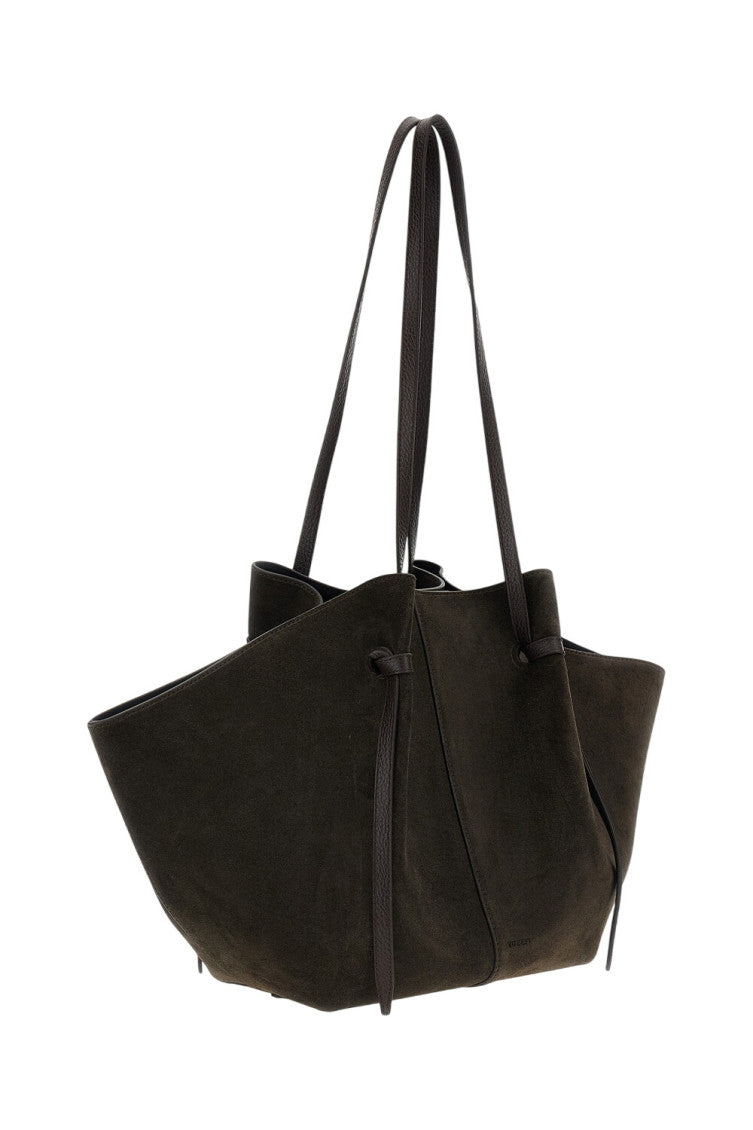 Dark Brown Mochi Large Tote 2