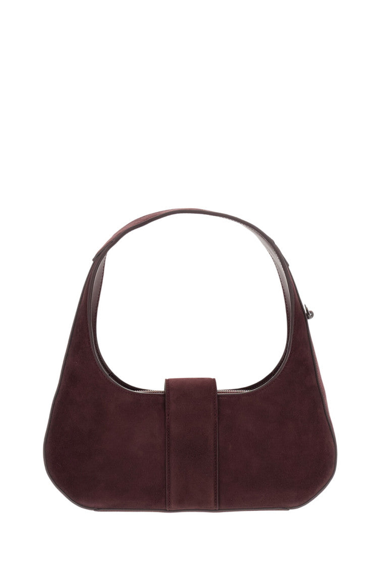 Burgundy Belle Vivier Shoulder Bag 3