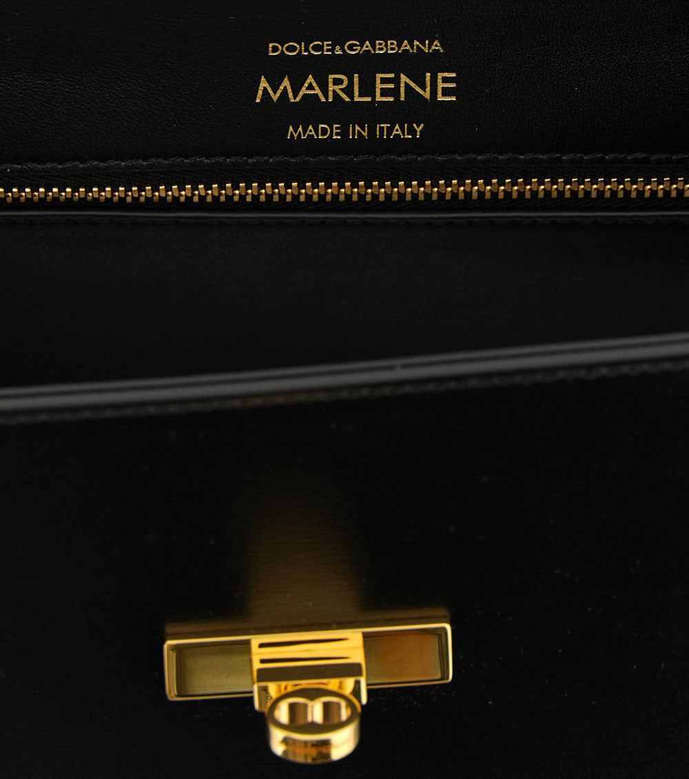 Black Marlene Small Satchel 4