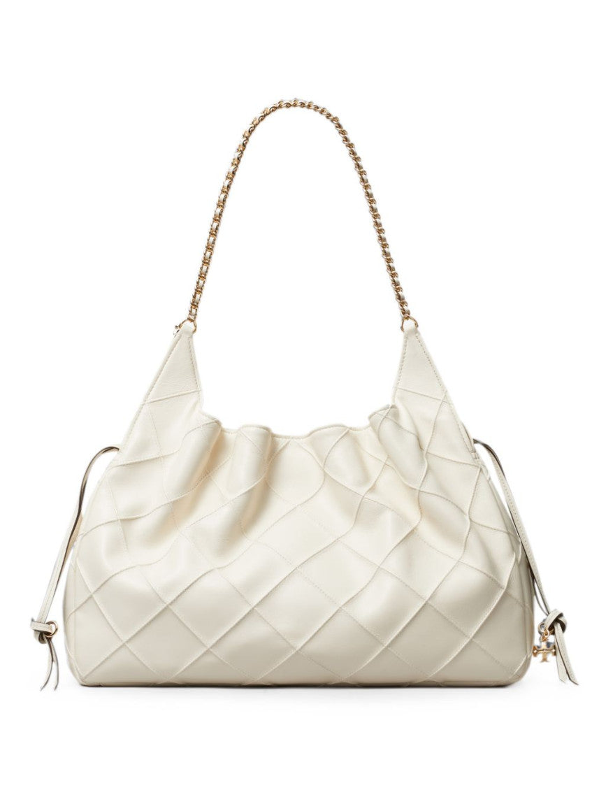 Light Cream Fleming Large Tote 1