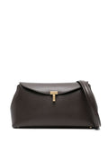 Brown T-Lock Medium Shoulder Bag 1
